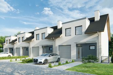  Projekt domu Kalipso 2 - bliźniak PLP (WRD3084) - projekt domu parterowego z poddaszem - Zdjęcie 3