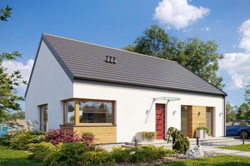  Projekt domu Komfort Plus 1 (GFP1011) - projekt domu parterowego - Zdjęcie 2