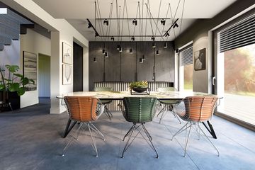  Projekt domu Kiri 2 drewniany (BSE1195) - projekt domu parterowego z poddaszem - Zdjęcie 4