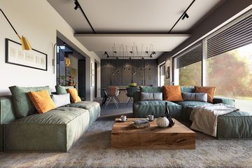  Projekt domu Kiri 2 drewniany (BSE1195) - projekt domu parterowego z poddaszem - Zdjęcie 6