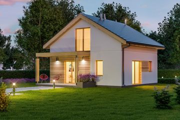  Projekt domu letniskowego D312 (WAI1417) - projekt domu letniskowego parterowego - Zdjęcie 3