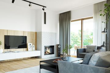  Projekt domu E-269 (WAX1187) - projekt domu parterowego - Zdjęcie 5