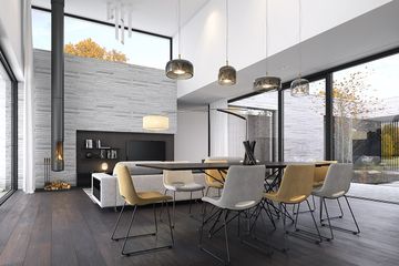  Projekt domu z patio 1 (WAW1145) - projekt domu parterowego - Zdjęcie 9