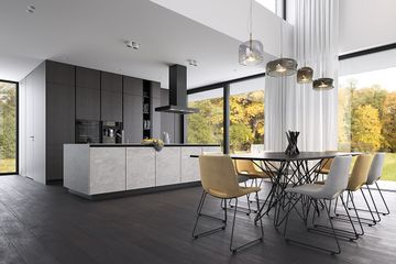  Projekt domu z patio 1 (WAW1145) - projekt domu parterowego - Zdjęcie 10