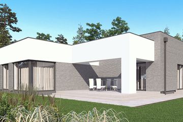  Projekt domu uA36v1 (WCB1249) - projekt domu parterowego - Zdjęcie 2