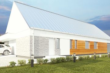  Projekt domu uA182 (WCB1283) - projekt domu parterowego - Zdjęcie 4