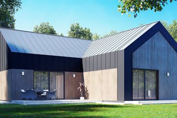  Projekt domu uA188 (WCB1257) - projekt domu parterowego - Zdjęcie 1