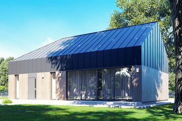  Projekt domu uA188 (WCB1257) - projekt domu parterowego - Zdjęcie 2