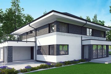  Projekt domu uA185 (WCB1255) - projekt domu z pełnym piętrem - Zdjęcie 3