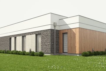  Projekt domu uA179 (WCB1254) - projekt domu parterowego - Zdjęcie 2