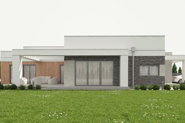  Projekt domu uA179 (WCB1254) - projekt domu parterowego - Zdjęcie 3