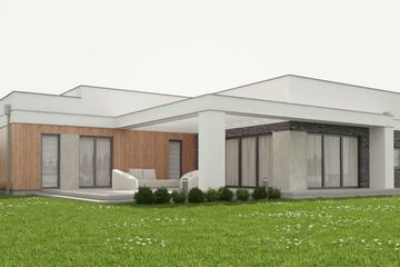  Projekt domu uA179 (WCB1254) - projekt domu parterowego - Zdjęcie 4