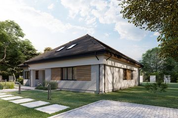  Projekt domu Sej-pro 086 energo (ELW1052) - projekt domu parterowego - Zdjęcie 6