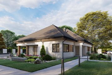  Projekt domu Sej-pro 086 energo (ELW1052) - projekt domu parterowego - Zdjęcie 2
