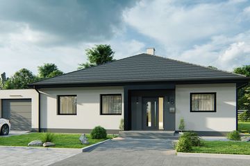  Projekt domu Geralt 2b-35 (WRD2942) - projekt domu parterowego - Zdjęcie 2