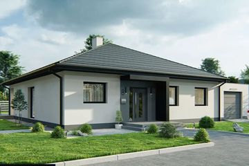  Projekt domu Geralt 2b30 (WRD2944) - projekt domu parterowego - Zdjęcie 1