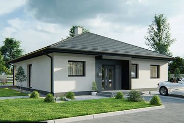  Projekt domu Geralt 2a30 (WRD2946) - projekt domu parterowego - Zdjęcie 3