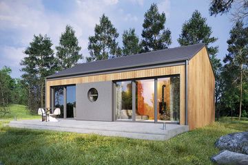  Projekt domu Studio 21 (WRN1507) - projekt domu parterowego - Zdjęcie 1