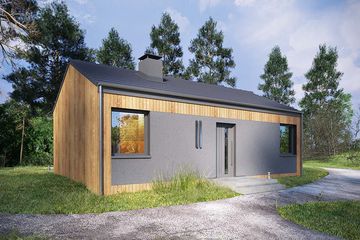  Projekt domu Studio 21 (WRN1507) - projekt domu parterowego - Zdjęcie 2