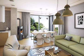  Projekt domu Tatarak (WRN1508) - projekt domu parterowego z poddaszem - Zdjęcie 3