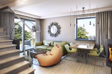  Projekt domu Werbena (WRN1509) - projekt domu parterowego z poddaszem - Zdjęcie 3