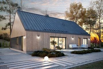  Projekt domu Jemioła 7 (BSA2294) - projekt domu parterowego - Zdjęcie 3