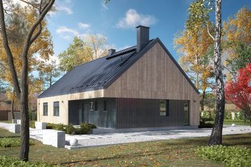  Projekt domu Jemioła 7 (BSA2294) - projekt domu parterowego - Zdjęcie 2