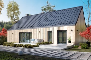  Projekt domu Jemioła 7 (BSA2294) - projekt domu parterowego - Zdjęcie 1