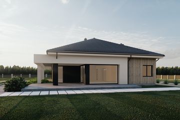  Projekt domu Sej-pro 087 energo (ELW1053) - projekt domu parterowego - Zdjęcie 4