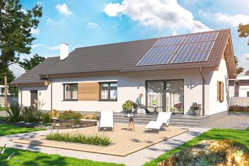  Projekt domu Tebe 3 G1 (WOE1164) - projekt domu parterowego - Zdjęcie 3