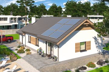  Projekt domu Tebe 3 G1 (WOE1164) - projekt domu parterowego - Zdjęcie 4