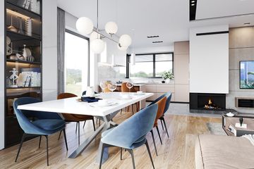  Projekt domu Hiacynt 3 (WAH2057) - projekt domu parterowego z poddaszem - Zdjęcie 7