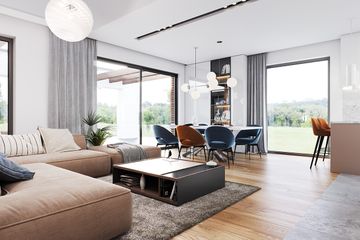  Projekt domu Hiacynt 3 (WAH2057) - projekt domu parterowego z poddaszem - Zdjęcie 8