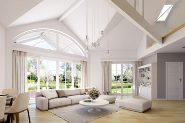  Projekt domu Willa Parkowa 7 (WAH2058) - projekt domu parterowego z poddaszem - Zdjęcie 5