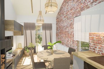  Projekt domu letniskowego D308 (WAI1419) - projekt domu letniskowego parterowego - Zdjęcie 4