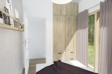  Projekt domu letniskowego D308 (WAI1419) - projekt domu letniskowego parterowego - Zdjęcie 6