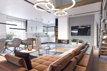  Projekt domu Hiacynt 6 (WAH2060) - projekt domu parterowego z poddaszem - Zdjęcie 8