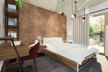  Projekt domu D316A (WAI1420) - projekt domu parterowego z poddaszem - Zdjęcie 5