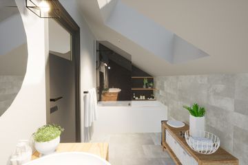  Projekt domu D316A (WAI1420) - projekt domu parterowego z poddaszem - Zdjęcie 10