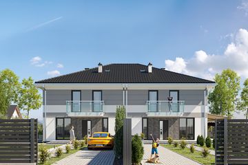  Projekt domu Aron Bi Duo (1727) (KRD2863) - projekt domu z pełnym piętrem - Zdjęcie 3