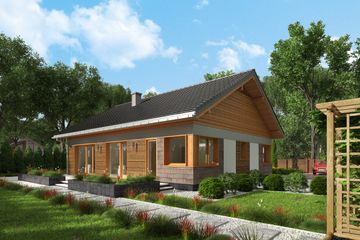  Projekt domu Asteria (1737) (KRD2864) - projekt domu parterowego - Zdjęcie 4