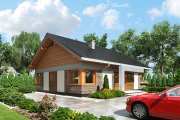  Projekt domu Asteria (1737) (KRD2864) - projekt domu parterowego - Zdjęcie 5