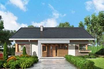  Projekt domu Asteria (1737) (KRD2864) - projekt domu parterowego - Zdjęcie 6