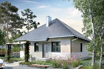  Projekt domu Fiołek (1731) (KRD2868) - projekt domu parterowego - Zdjęcie 1