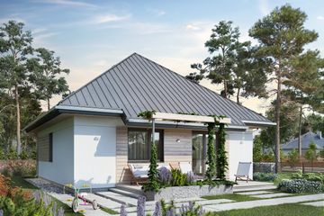  Projekt domu Fiołek (1731) (KRD2868) - projekt domu parterowego - Zdjęcie 2