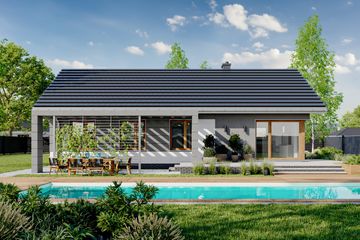  Projekt domu Lambert (1724) (KRD2877) - projekt domu parterowego - Zdjęcie 5