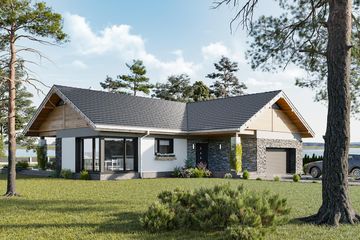  Projekt domu Lukas Alter (1732) (KRD2878) - projekt domu parterowego - Zdjęcie 1