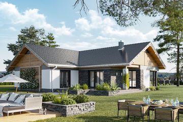  Projekt domu Lukas Alter (1732) (KRD2878) - projekt domu parterowego - Zdjęcie 3