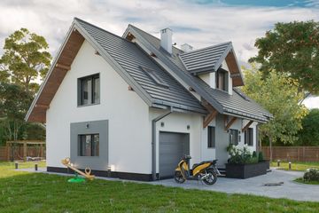  Projekt domu Tosia Prima (1745) (KRD2872) - projekt domu parterowego z poddaszem - Zdjęcie 6