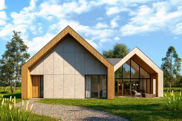  Projekt domu A-50 (PZB1069) - projekt domu parterowego - Zdjęcie 1